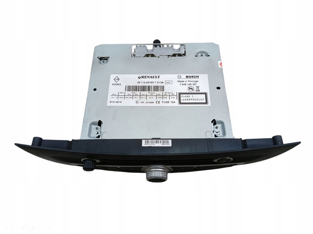 RADIO CD NAWIGACJA Z KODEM RENAULT LAGUNA III 3 281155676R - 2