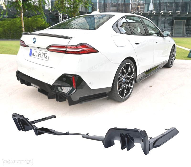 DIFUSOR BMW G60 24- LOOK M PERFORMANCE PRETO BRILHANTE - 2