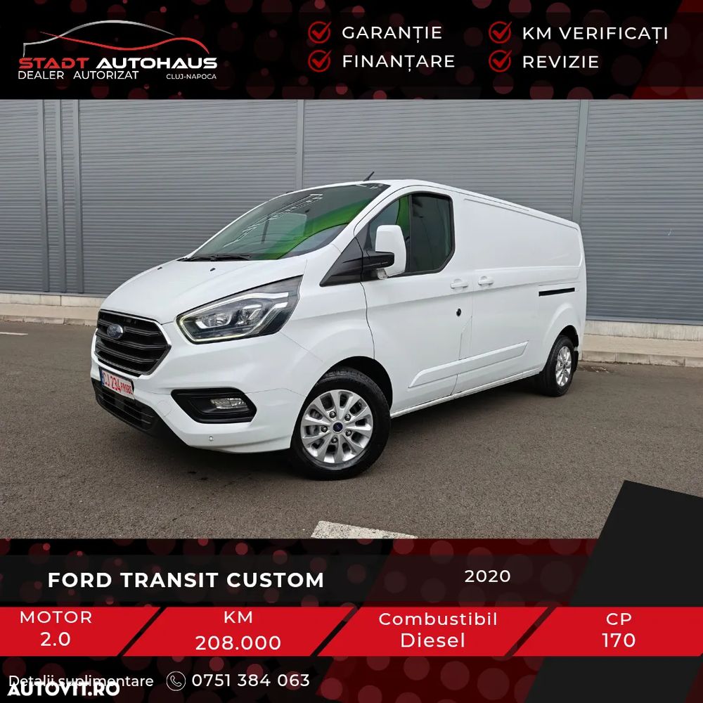 Ford Transit Custom DCIV 340 2.0 EcoBlue 170 CP L2H1 Limited - 2