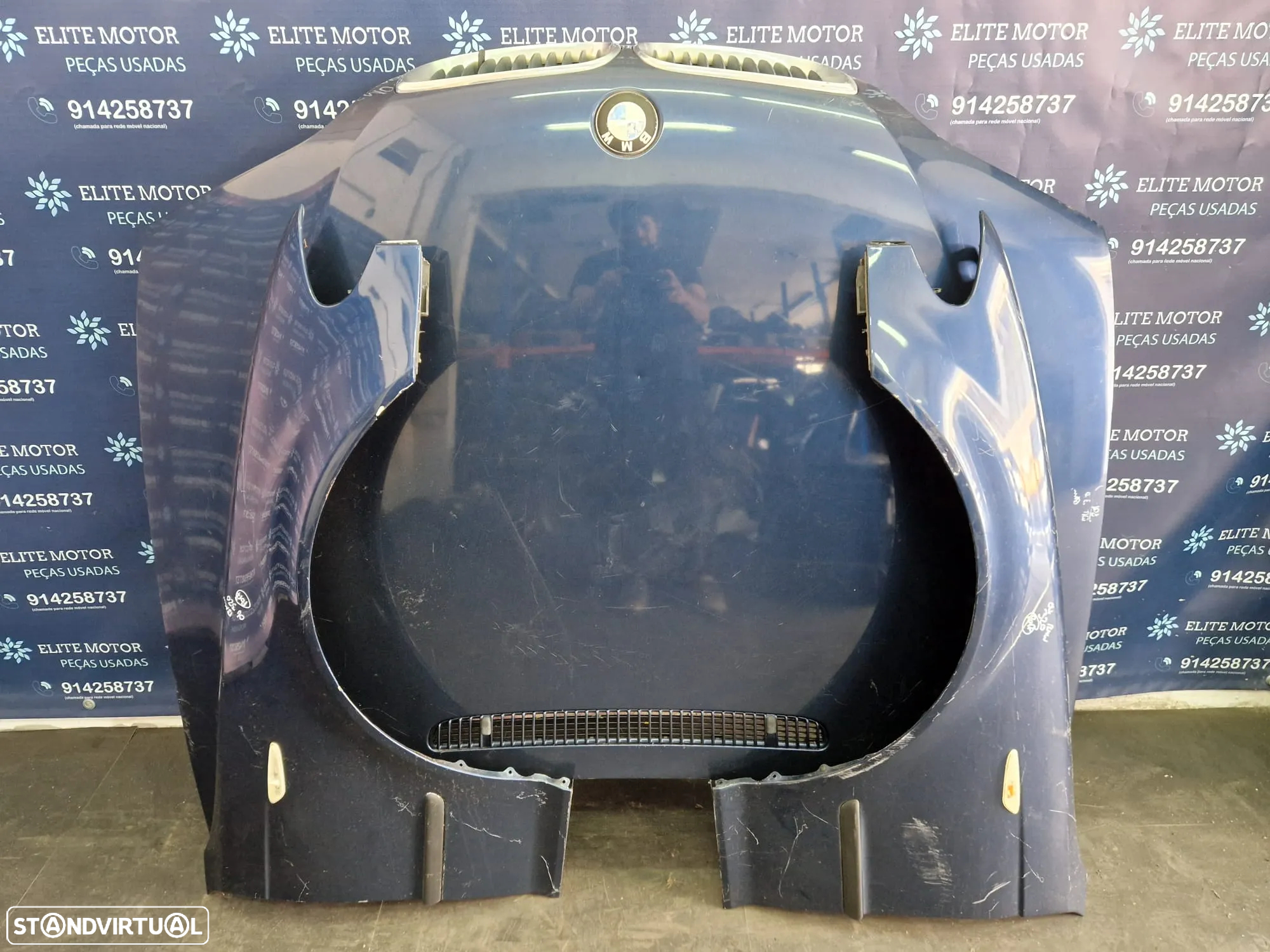 Frente completa usada BMW E46 320D FASE 2 SEDAN TOURING parachoques guardalamas capot oticas - 9