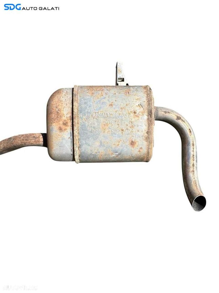 Toba Teava Esapament Evacuare Finala Renault Scenic 3 2003 - 2009 Cod 8200023538 [LC2192] - 2
