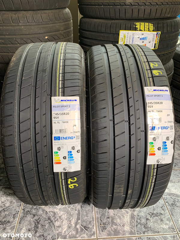 245/35R20 95Y Michelin Pilot Sport 3  * MOE - 2szt. NOWE Nr.26