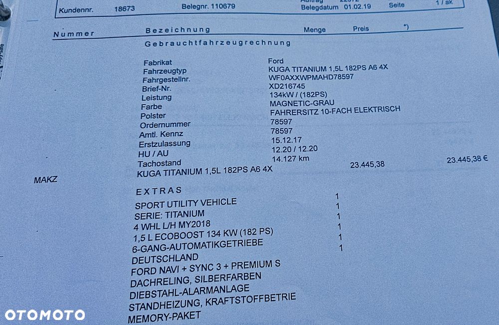 Ford Kuga 1.5 EcoBoost 4x4 Titanium - 31