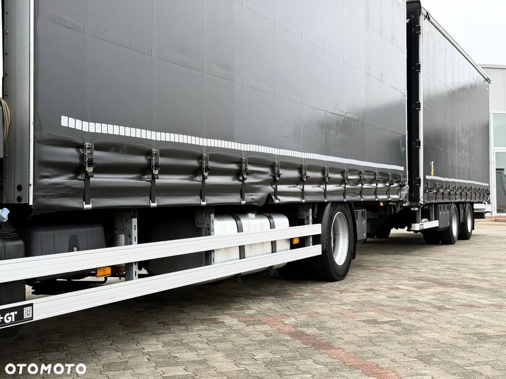 Mercedes-Benz ACTROS F 1840 / ZESTAW TANDEM 120 M3 / PRZEJAZDOWY /  7,75 M + 7,75 M / SALON PL - 11