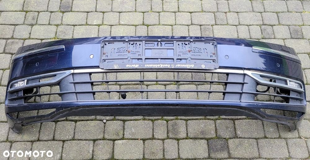VW PHAETON II LIFT ZDERZAK PRZEDNI PRZÓD KOMPLETNY LR5W 10-15R - 2