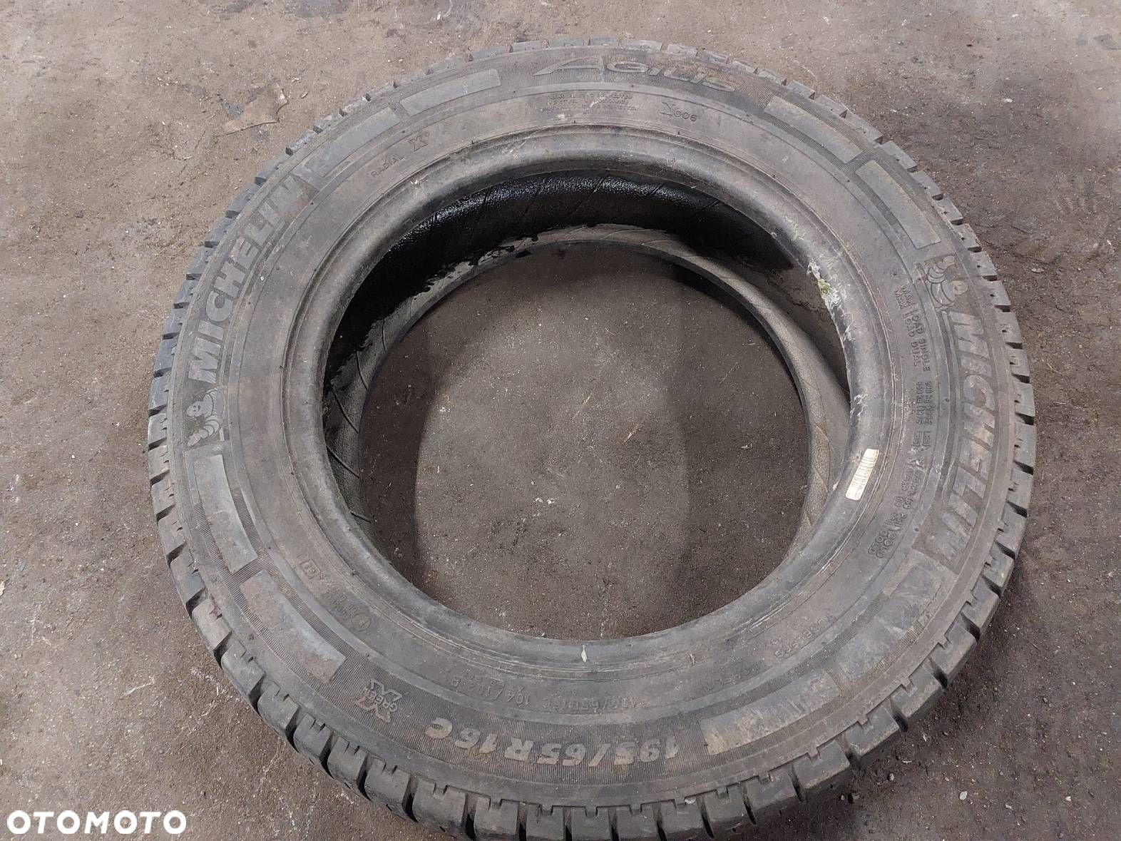 OPONA LETNIA 1 SZT 195/65R16C 2008R MICHELIN AGILIS - 7
