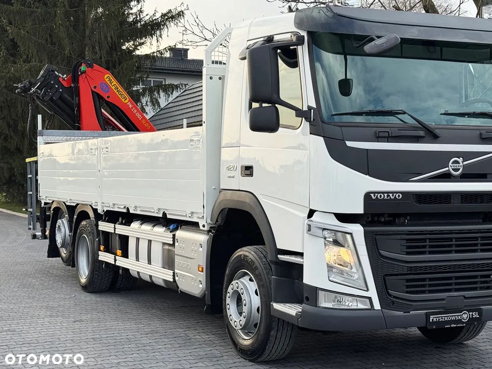 Volvo FM 420 / 6X2 / HDS PALFINGER PK 19.001 SLD / SKŁADANY W Z / CAŁY NA PODUCHACH / Z NIEMIEC - 6