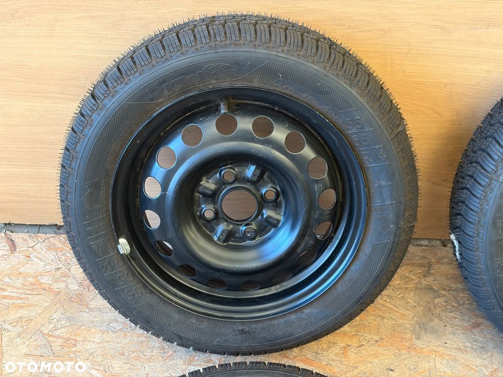 Felgi koła stalowe opony zimowe 4x100 4,5Jx14 ET39 155/65R14 - 6