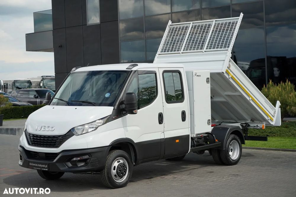 Iveco DAILY 35-160 / BASCULATOR DIN ALUMINIU / CAMION CU PORȚIE MIXĂ - 6 LOCURI / DOUĂ LOCURI / MANUALĂ / - 2
