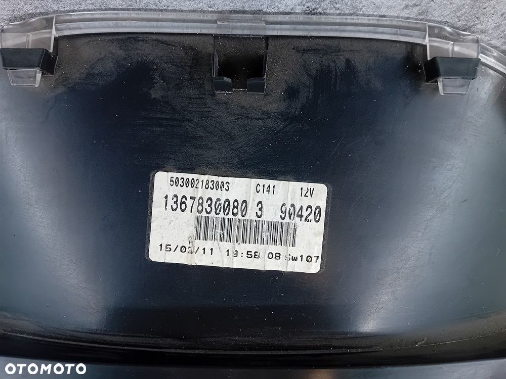 LICZNIK FIAT FIORINO IV 1367830080 1.3 JTD - 4