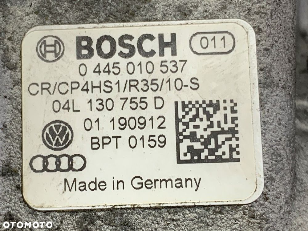 POMPA WTRYSKOWA  VW GOLF VII (5G1, BQ1, BE1, BE2) 2012 - 2022 1.6 TDI 77 kW [105 KM] olej napędowy - 4