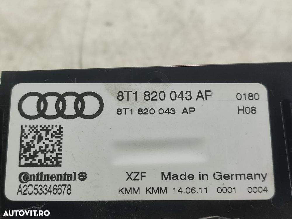 Panou clima AC 8T1820043AP Audi A4 B8/8K [2007 - 2011] - 2