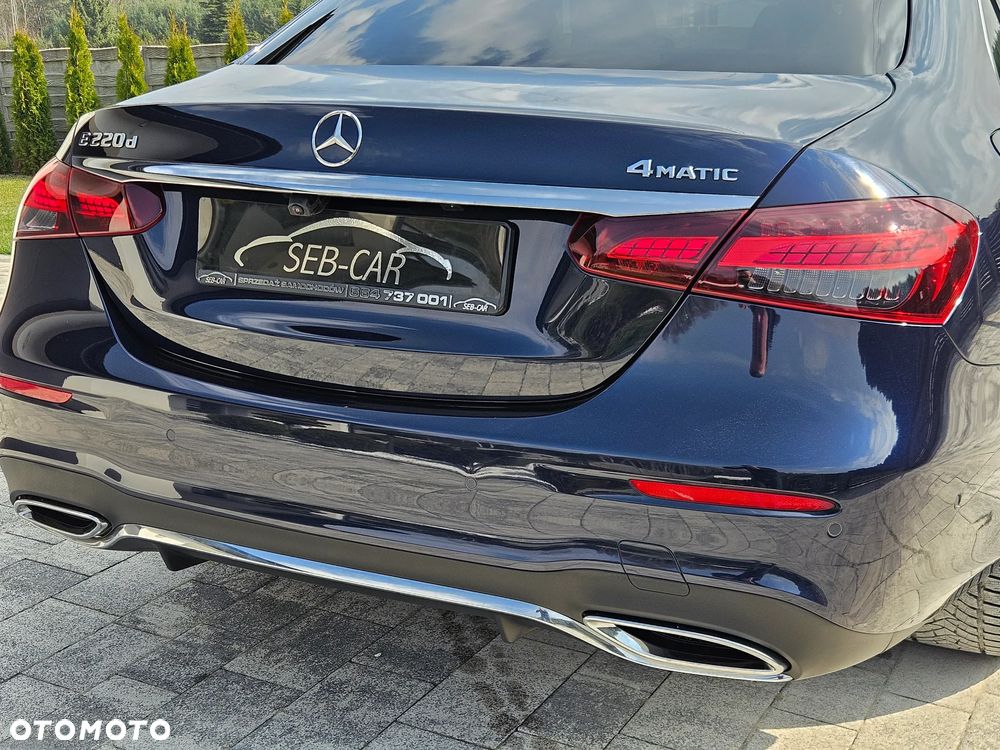 Mercedes-Benz Klasa E 220 d 4-Matic AMG - 21