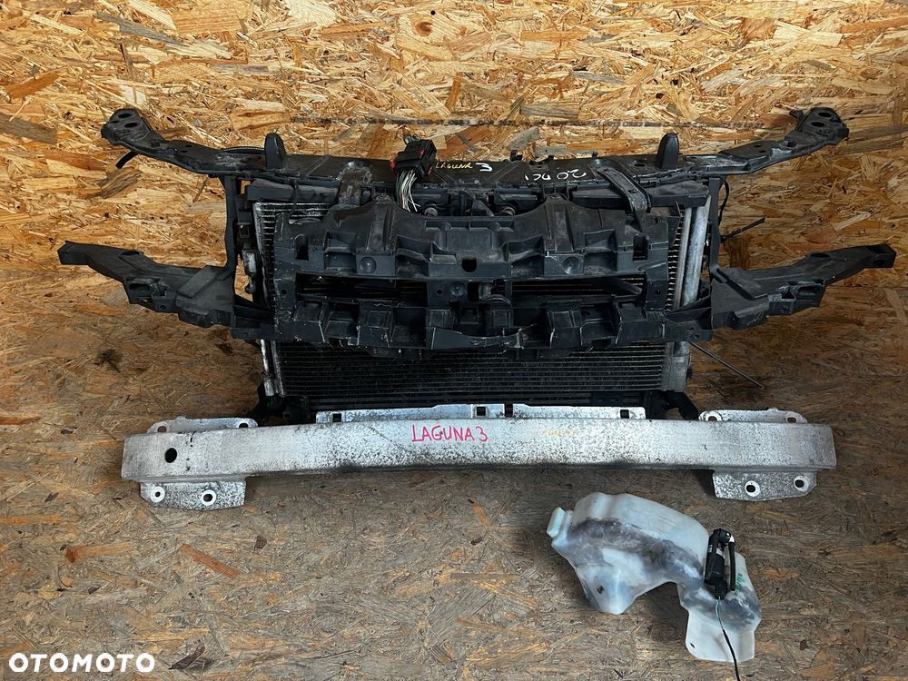 RENAULT LAGUNA 3 III Diesel 2.0 PAS PRZEDNI Belka Chłodnice Wentylator Intercooler - 1