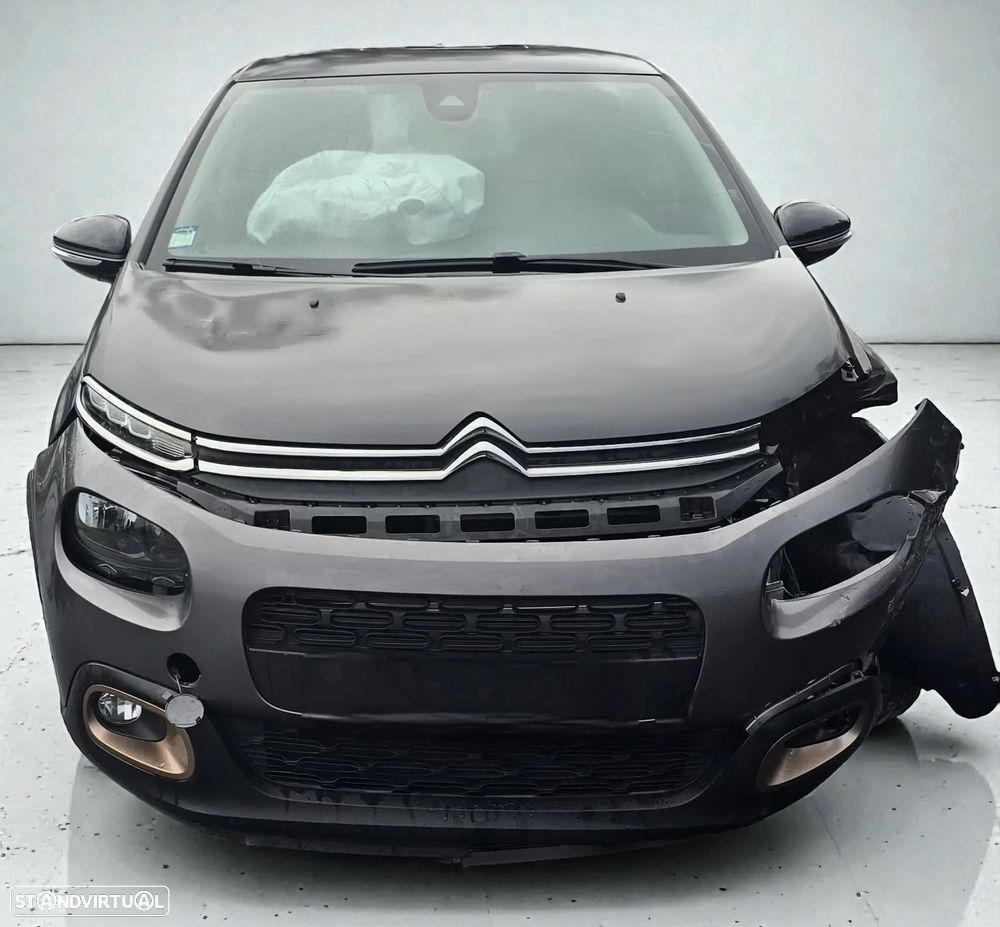 Citroën C3 1.2 PureTech 83cv de 2016 - VIATURA PARA PEÇAS