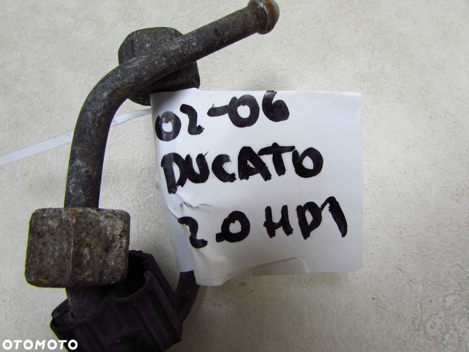 FIAT DUCATO BOXER JUMPER 02-06 2.0 HDI RHY RURKI PRZEWODY PALIWA - 6