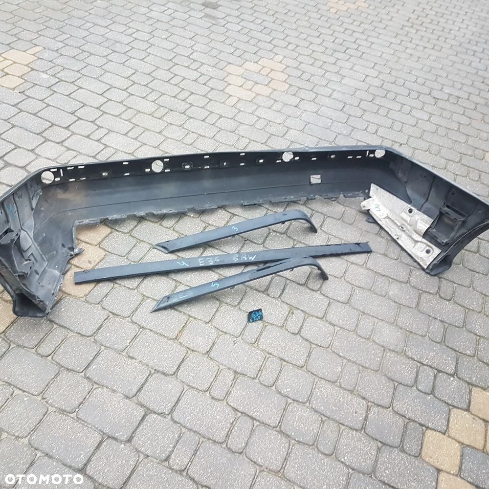 zderzak tył tylny spoiler nakładka ślizg osłona wydechu bmw 3 e46 e36 bmw 5 e39 oryginał - 38