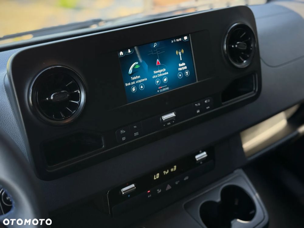 Mercedes-Benz Sprinter 315 CDI / Maxi L3 H2 / 2021 ROK Automat 9G Tronic / Czarny / Reflektory LED / Zarejestrowany w PL - 25