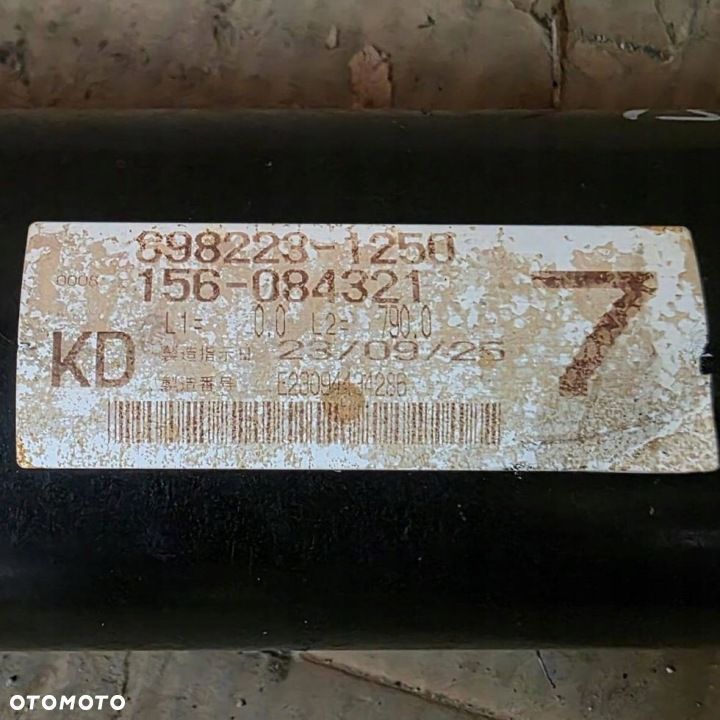 WAŁ NAPĘDOWY KOMPLETNY ISUZU M21 NQR NPR 189-190CM 8982231250 - 9