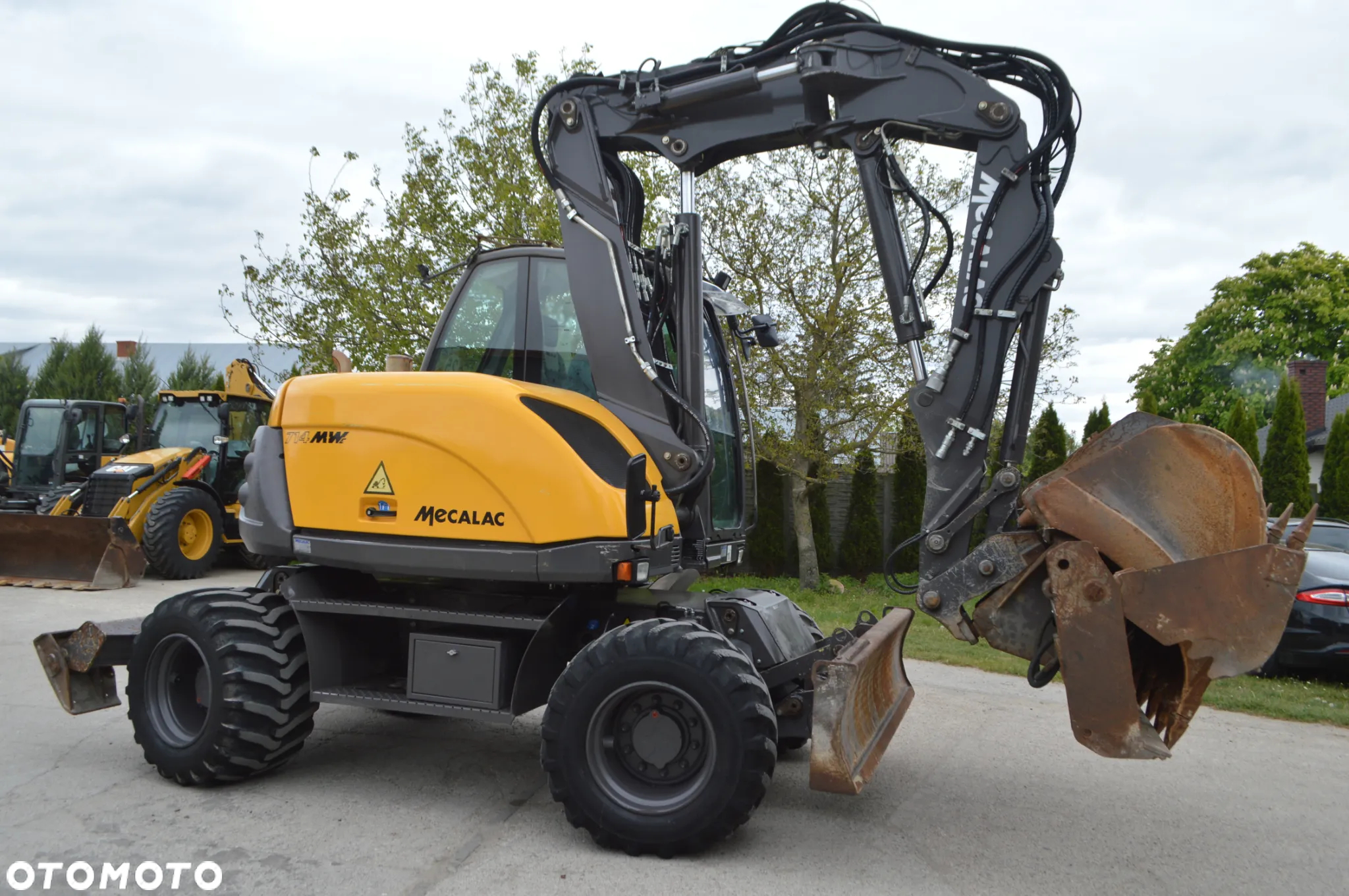 Mecalac MECALAC 714MWE *2012* Komplet łyżek, IDEALNY!!! - 5
