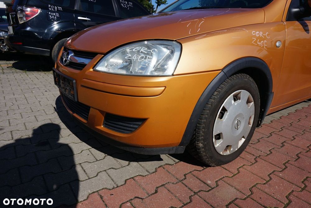 MASKA ZDERZAK BŁOTNIKI LAMPY CORSA C III Z40E  OPEL 1999-2003 ZŁOTY PRZÓD KOMPLETNY - 21