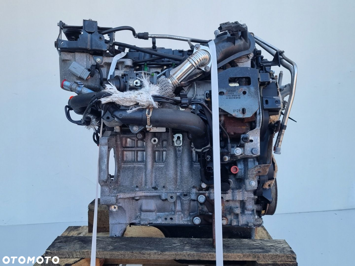 SILNIK KOMPL Ford Mondeo IV MK4 1.6 TDCI 115KM ładnie pali T1BB - 5