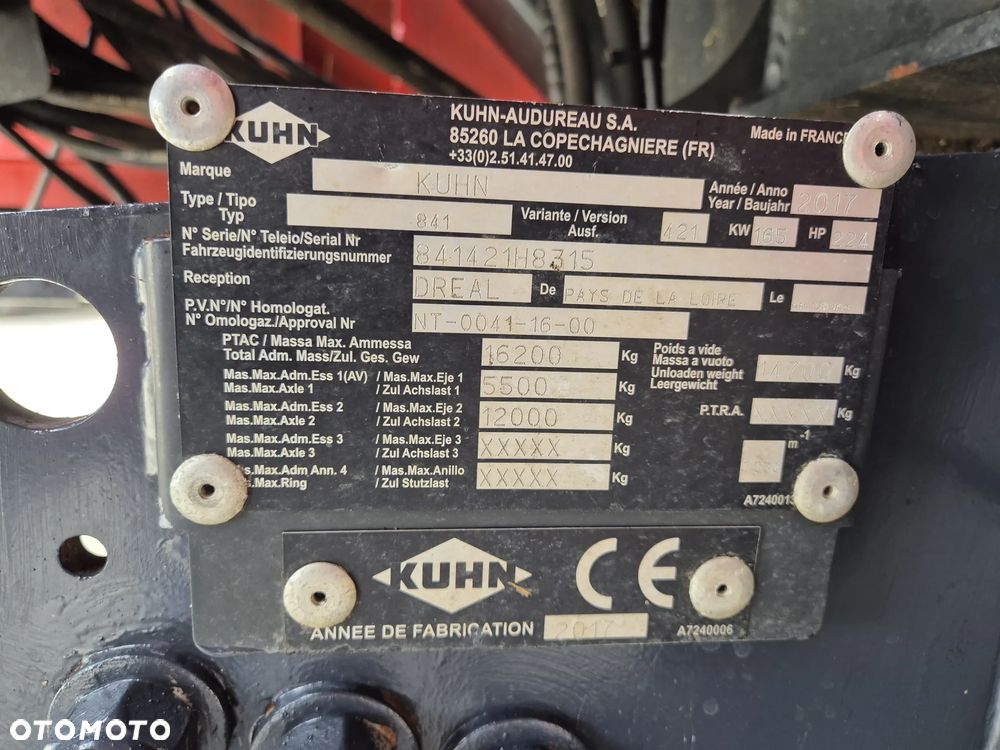 Kuhn SPW 22 Intense / 1WŁ. / NOWY SERWIS / 2 ŚLIMAKI / 22M3  / SUPER STAN / PASZOWÓZ SAMO JEZDNY - 26