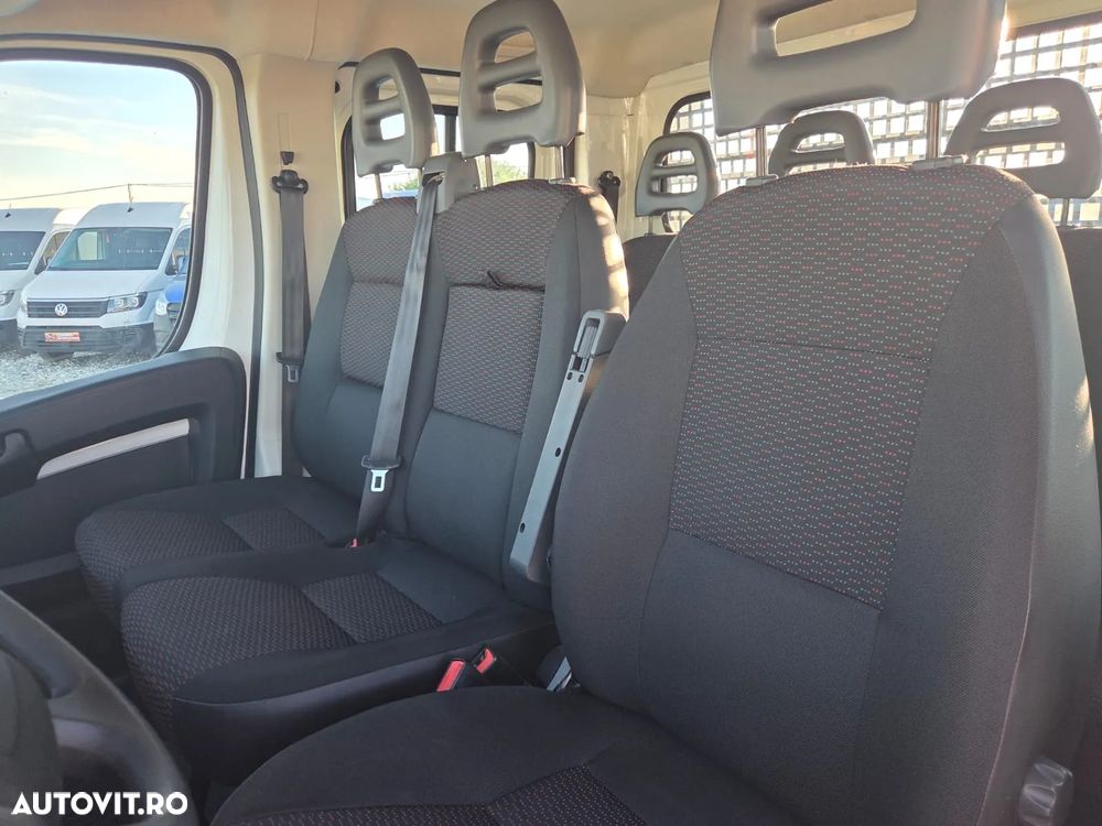 Peugeot Boxer Doka 7locuri+Bena L=3.30m - 21