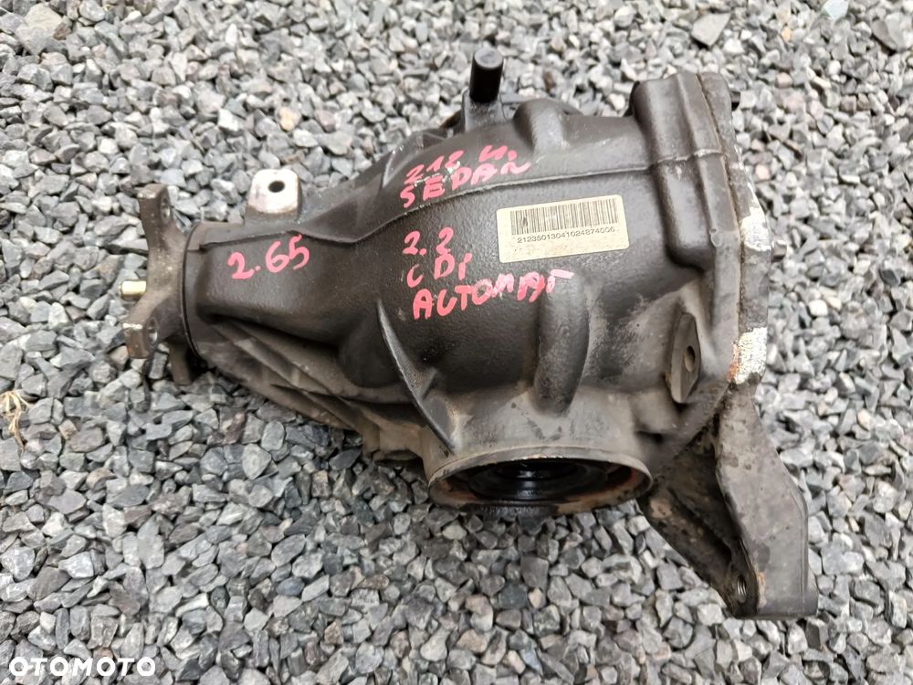 MERCEDES W212 2.2 CDI OM651 MOST DYFERENCJAŁ TYLNY DYFER 2.65 automat - 1