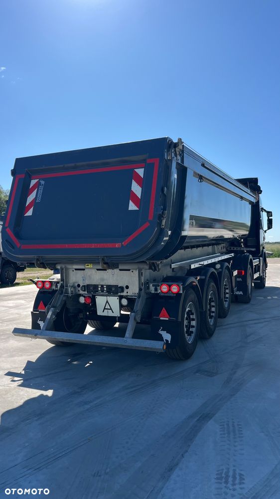 Schmidt Cargobull SCB S3D Naczepa Wywrotka Stalowa Rama Ocynk Dach Elektryczny z Pilota Oś Podnoszona Hamulce Tarczowe Pod Ciągnik 4x4 (nie Meiller schwarzmuller Langendorf) - 3