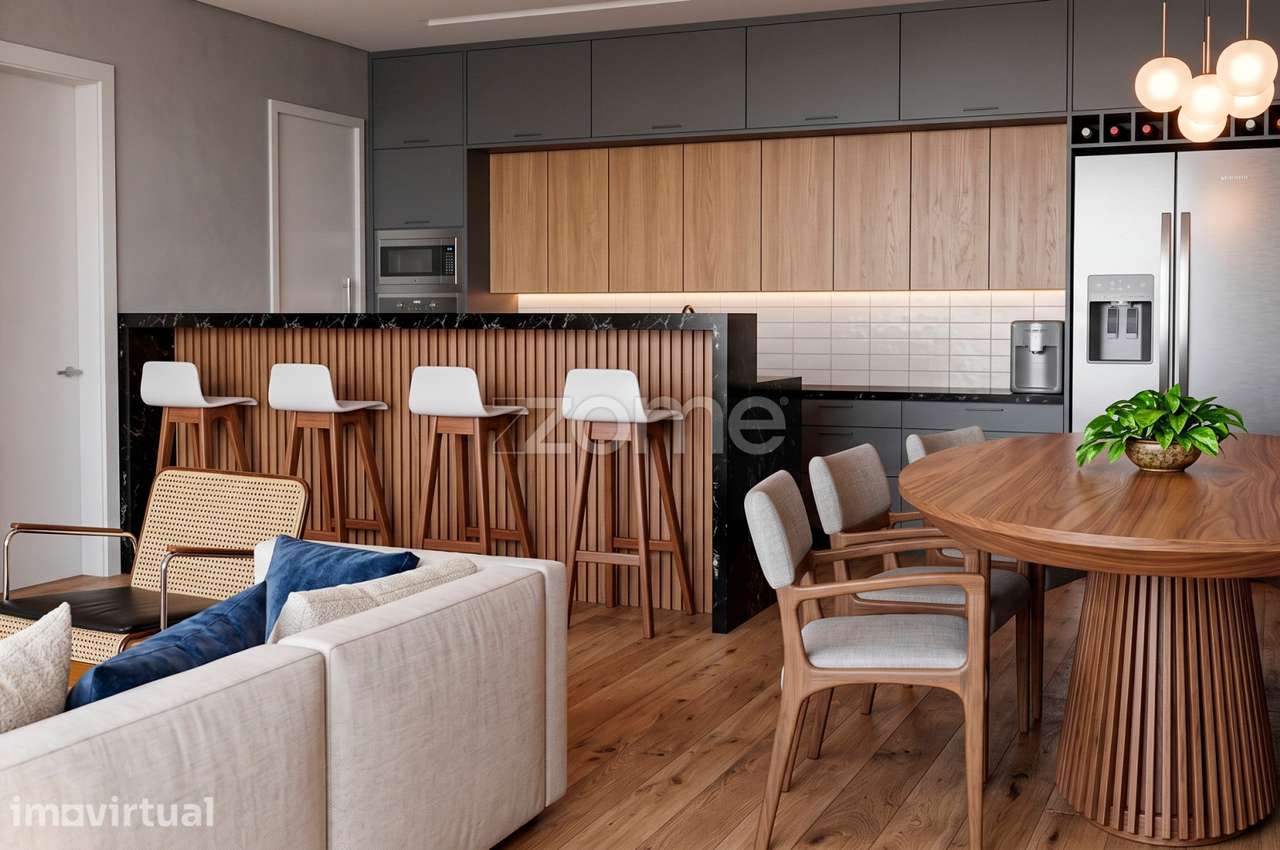 Apartamento T1 Novo na Abóboda - Grande imagem: 4/12