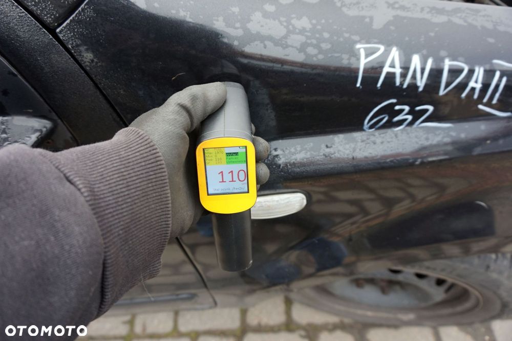 BŁOTNIK PRZEDNI PRAWY PANDA II 632  CZARNY FIAT 2003-2012 - 4