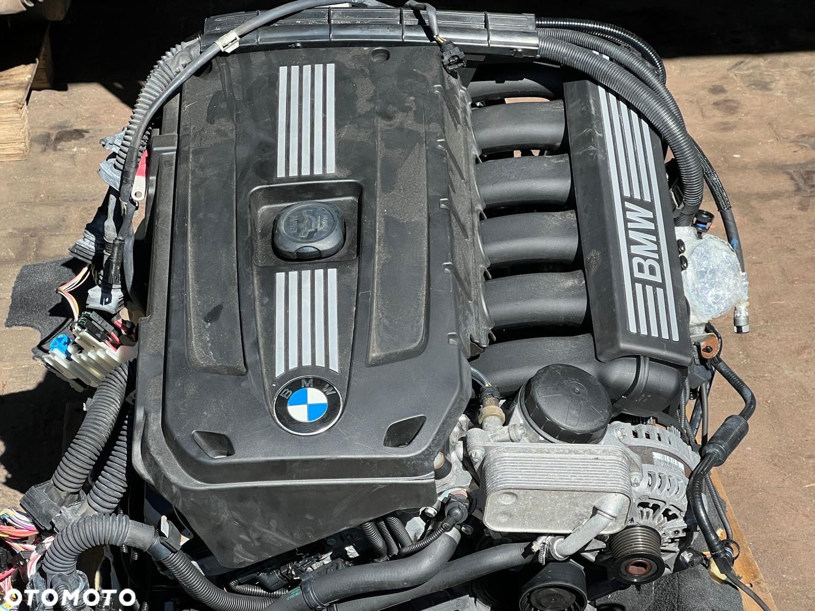 BMW E60 E90 E91 E92 E93 F10 F11  SILNIK N53B30A 195tys km  SILNIK KOMPLETNY - 1