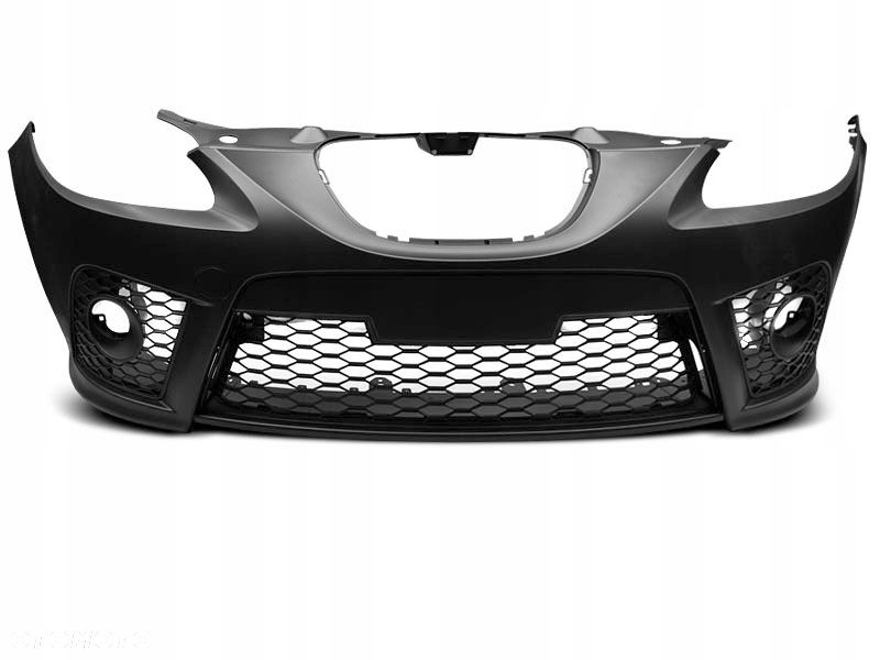 Zderzak Przod kpl kratki FR Cupra look Seat Leon II 2 1p 2005-2009 przed FL - 3