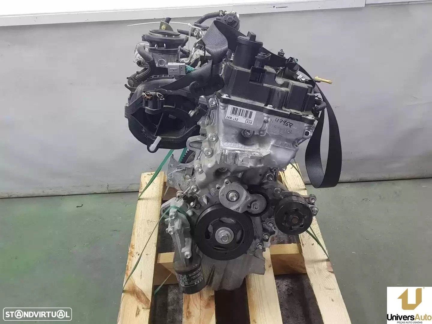 MOTOR COMPLETO TOYOTA AYGO 2014 -1KR - 4