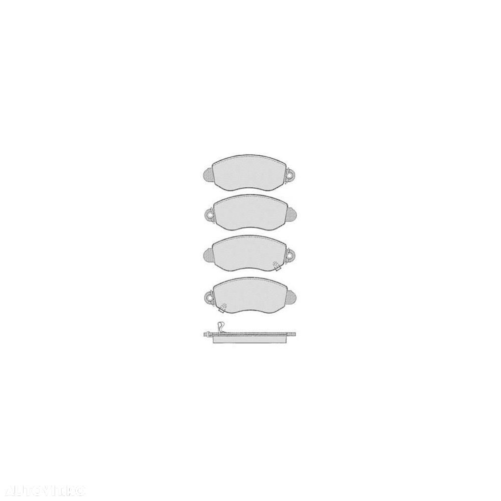 Placute frana fata Ford Transit Bus (Fd , Fb , Fs , Fz , Fc ), 01.2000-05.2006, marca SRLine S70-0139 - 1