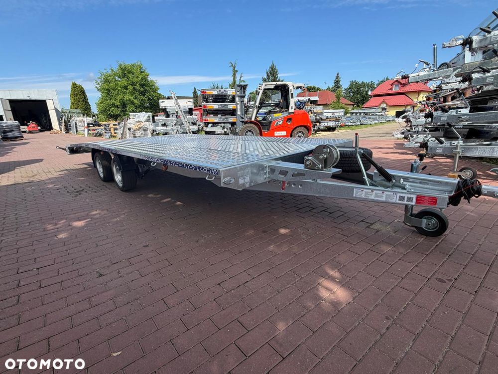 Niewiadów Laweta Boro Jupiter 6x2.1 raz łamana 2 osie wypełniona blachą alu pod busy DOSTAWA - 2
