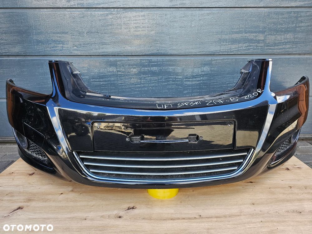ZDERZAK PRZÓD PRZEDNI OPEL ZAFIRA B Z20R LIFT HALOGENY SPRYSKI