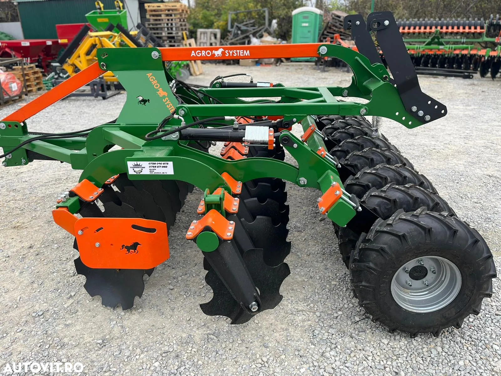 Terraking TerraDisc cu tavalug CAUCIUC - 16