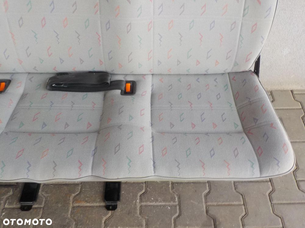 VW T4 FOTEL POTRÓJNY KANAPA ŁAWKA TYŁ TYLNA INKA - 4