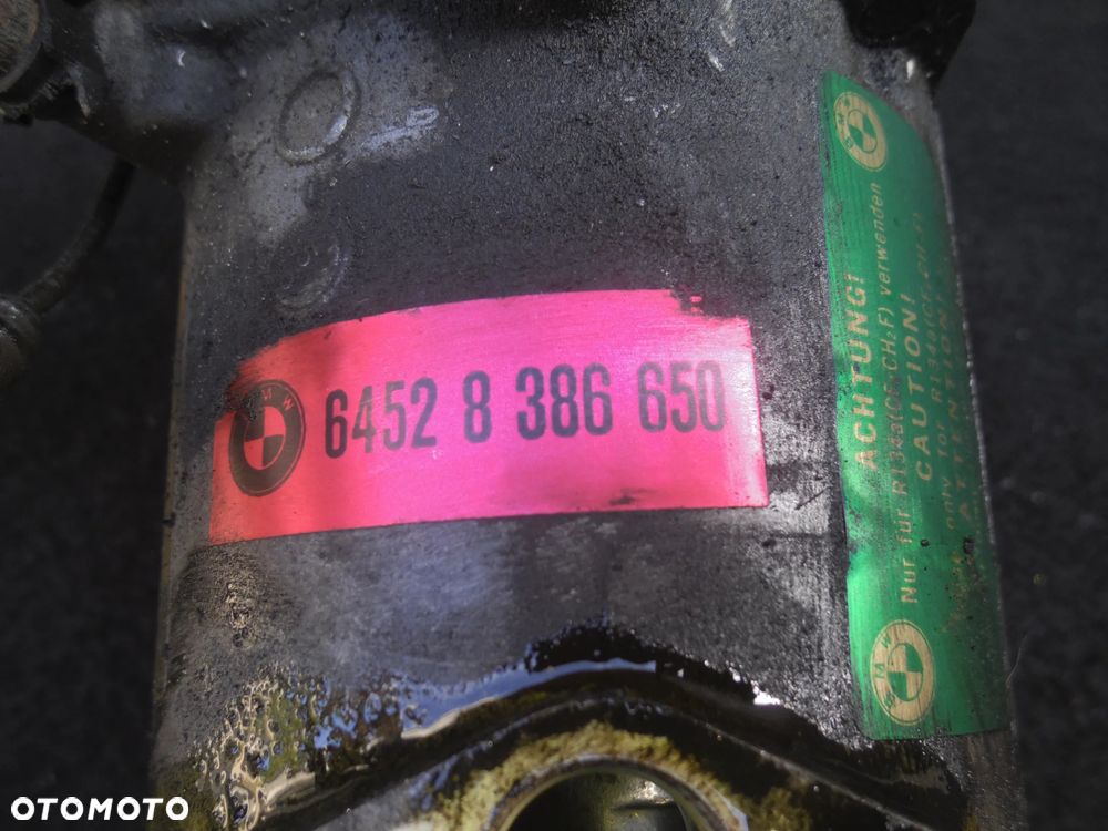 BMW E39 E46 Z3 KOMPRESOR SPRĘŻARKA KLIMATYZACJI 8386650 SS120DL1 SEIKO JAPAN - 5