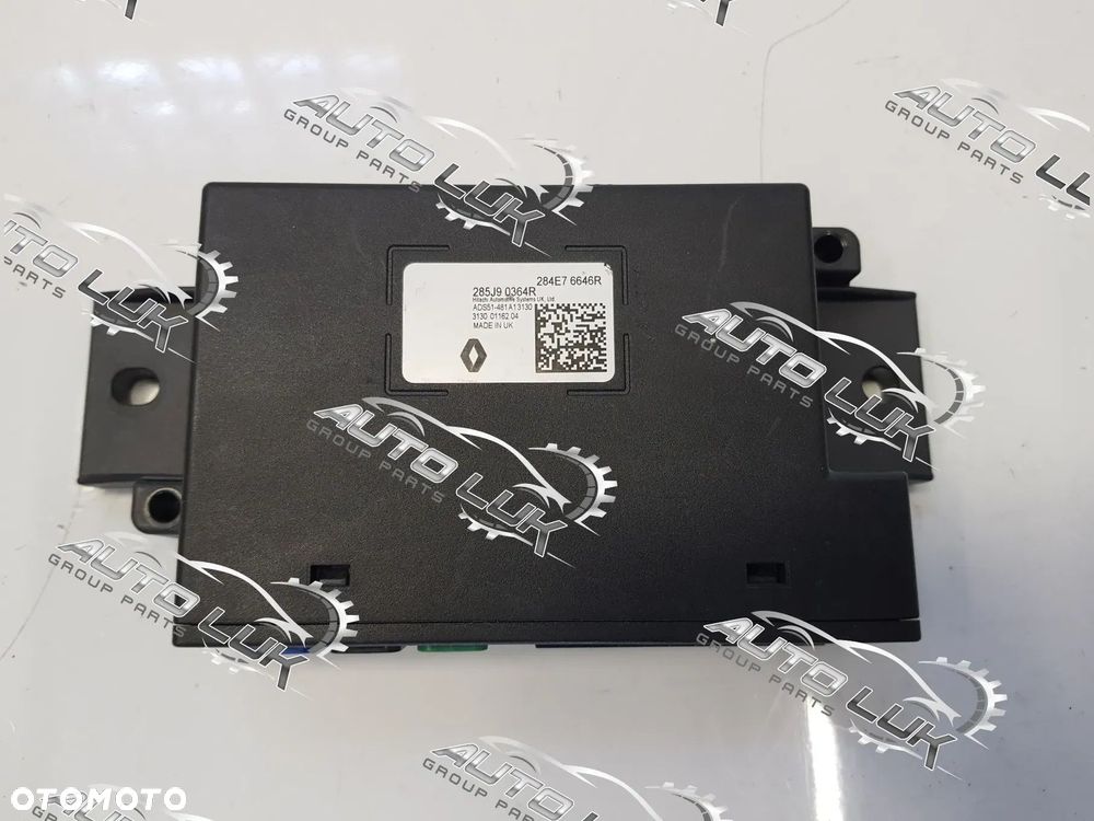 Moduł sterownik komputer Renault Nissan Qashqai 284E76646R - 1