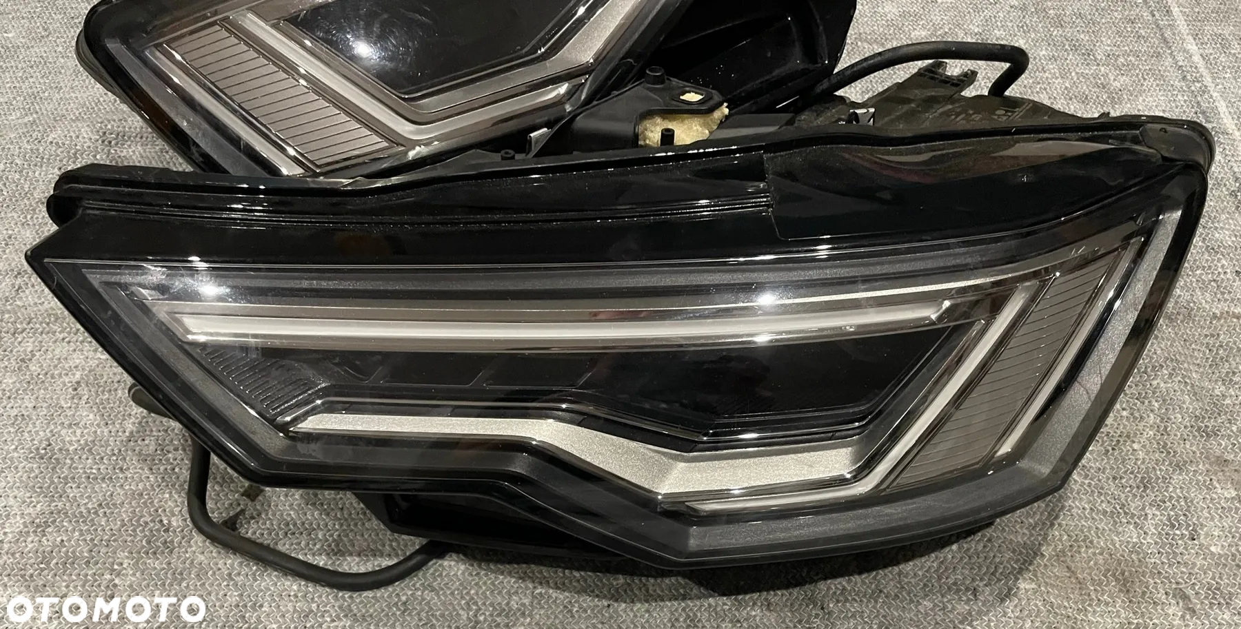 Audi A6 C8 4K reflektor matrix prawy lewy kompletne 4K0941039 4K041040 - 2