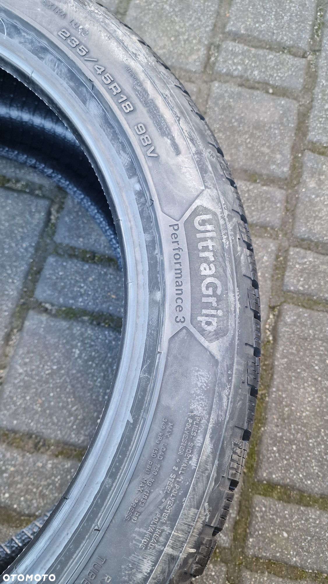 Nowe Opony Zimowe Goodyear UltraGrip Performance 3 235/45R18  2923 4s - 5