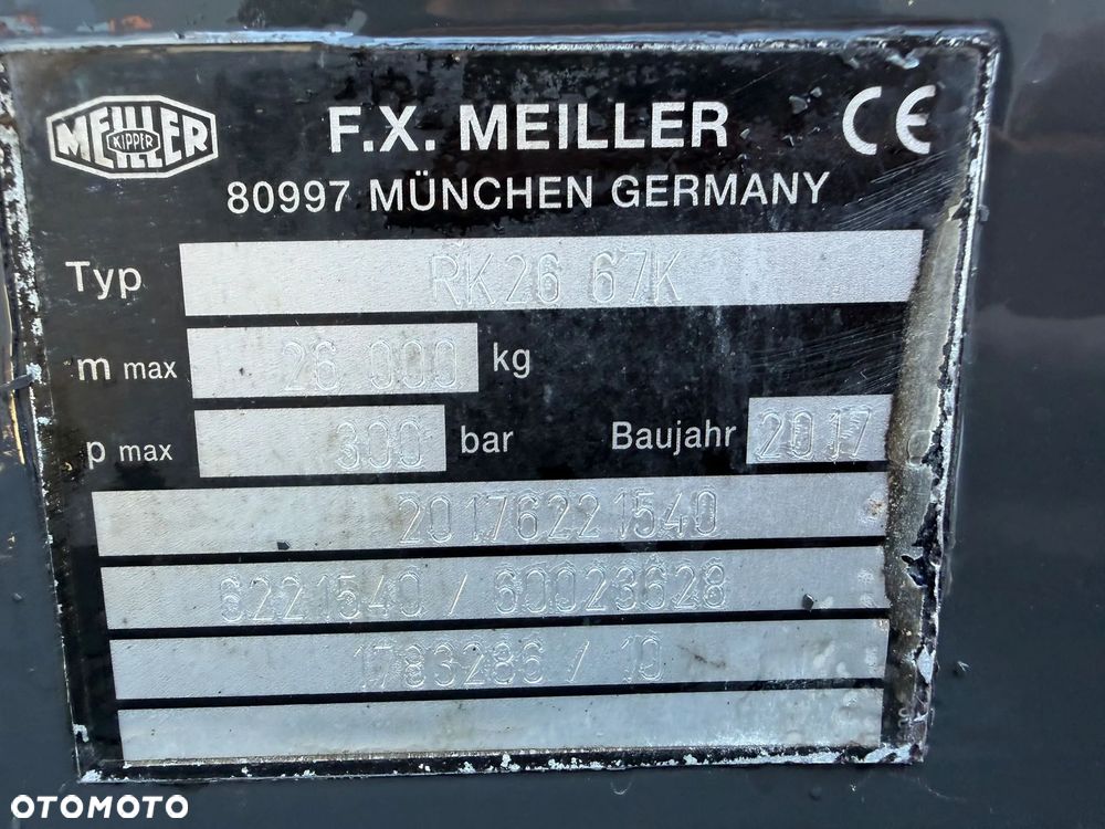 Mercedes-Benz ACTROS 2658 6x2 EURO6 HAKOWIEC MEILLER RK 26.67K - 25