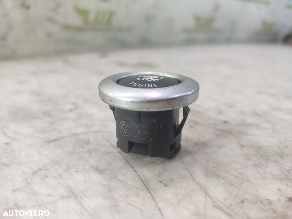 Buton start stop  6 949 913 BMW Seria 3 E91 [2004 - 2010] 2.0 d n47d2 - 2