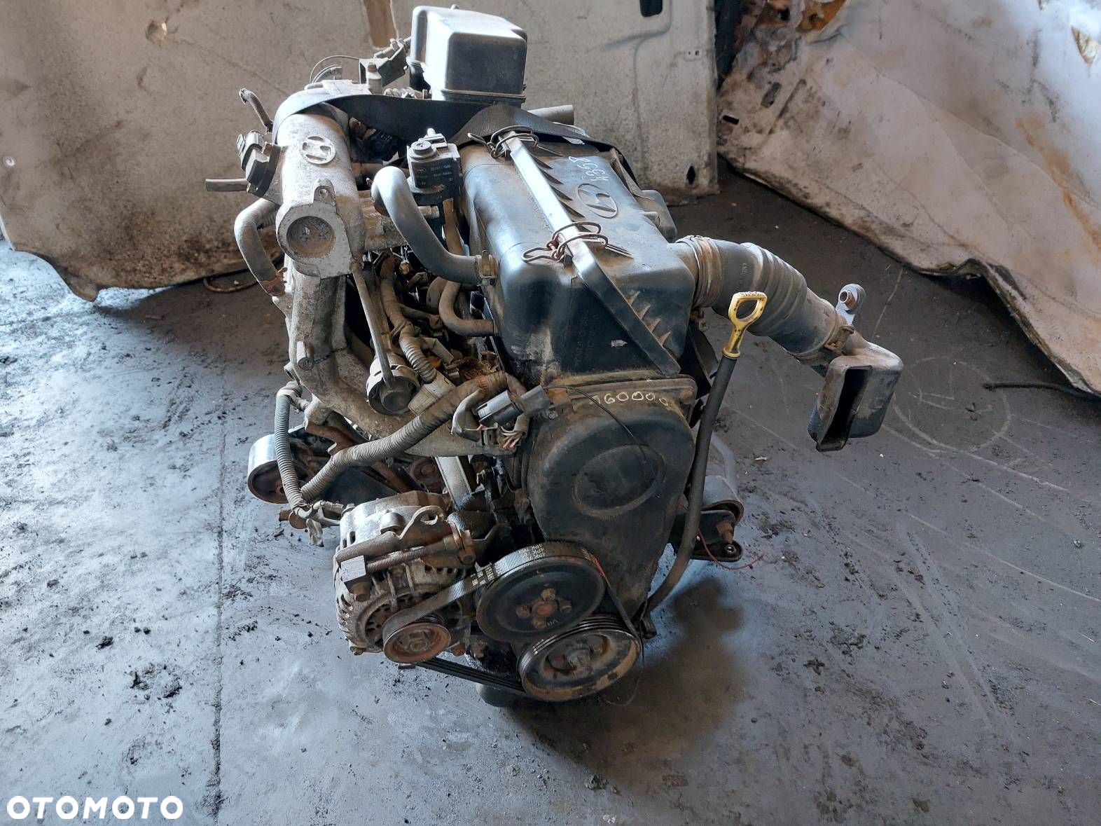SILNIK + SKRZYNIA + OSPRZĘT SWAP HYUNDAI ATOS I 1.0 B G4HC KY1876 - 4