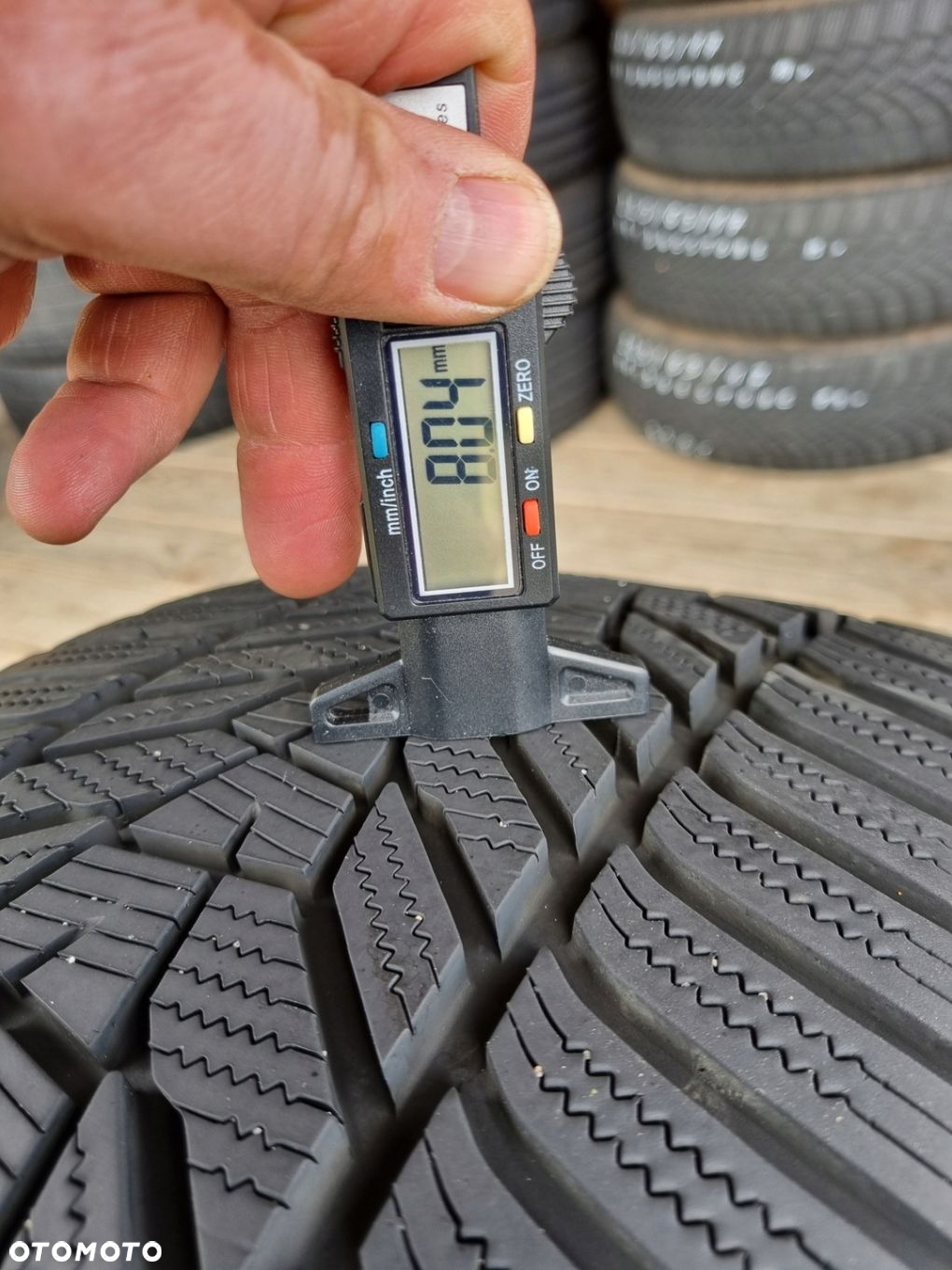 OPONY HANKOOK WINTER ICEPT EVO3 przod 245/45,tyl 275/40R18 2024r.8mm super - 6
