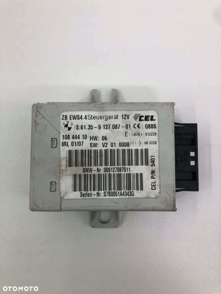 BMW E83 X3 MODUŁ STEROWNIK EWS 9127087 - 1