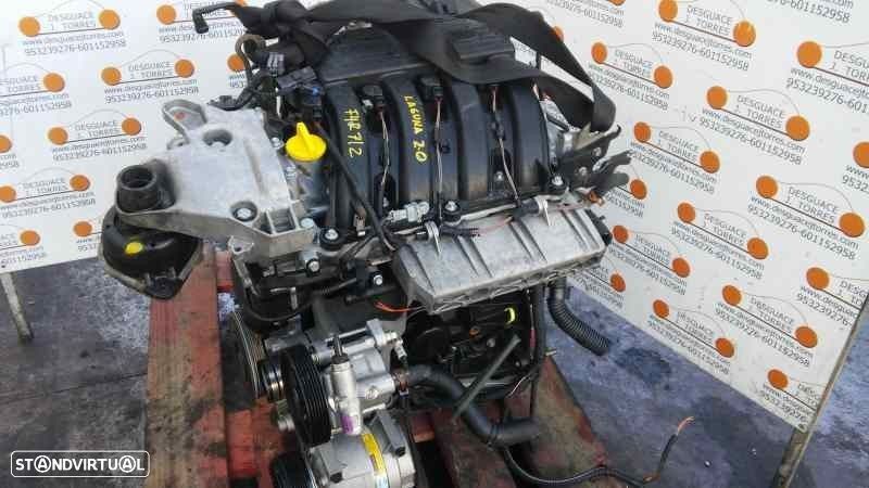 MOTOR COMPLETO RENAULT LAGUNA II 2003 -F4R712 - 1
